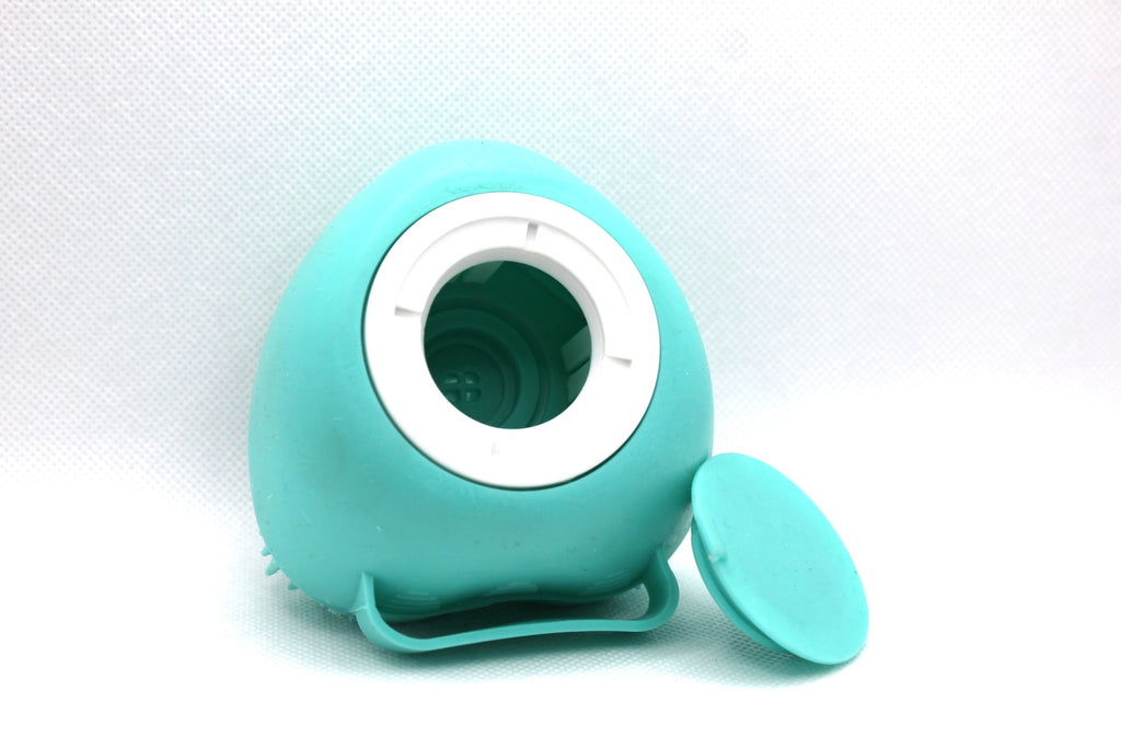 BrushPro Silicone Bath Brush With Shampoo Dispenser