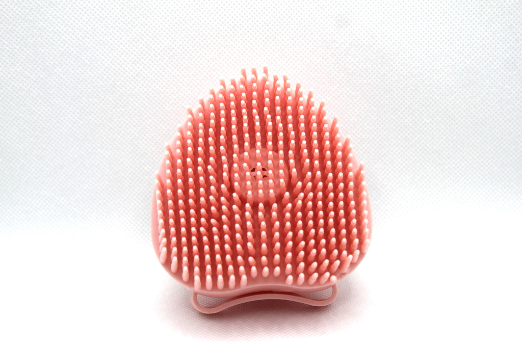 BrushPro Silicone Bath Brush With Shampoo Dispenser