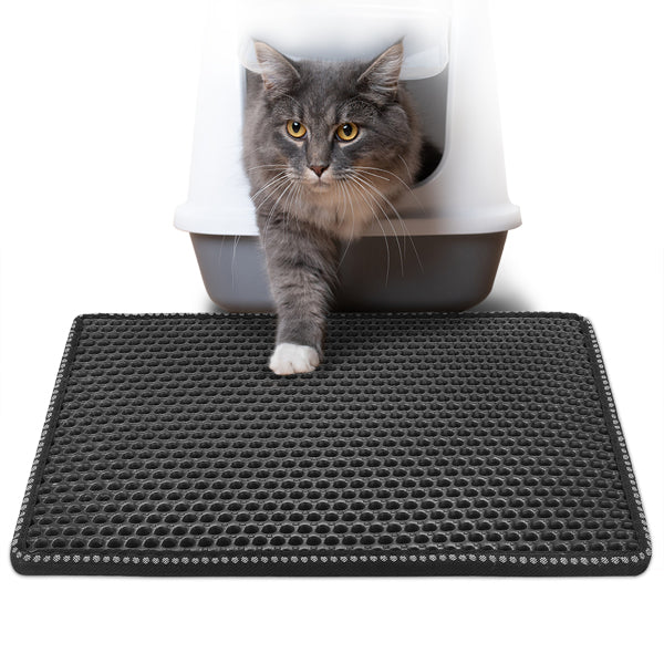 Double Layer Cat Litter Trapping Mat, Soft EVA