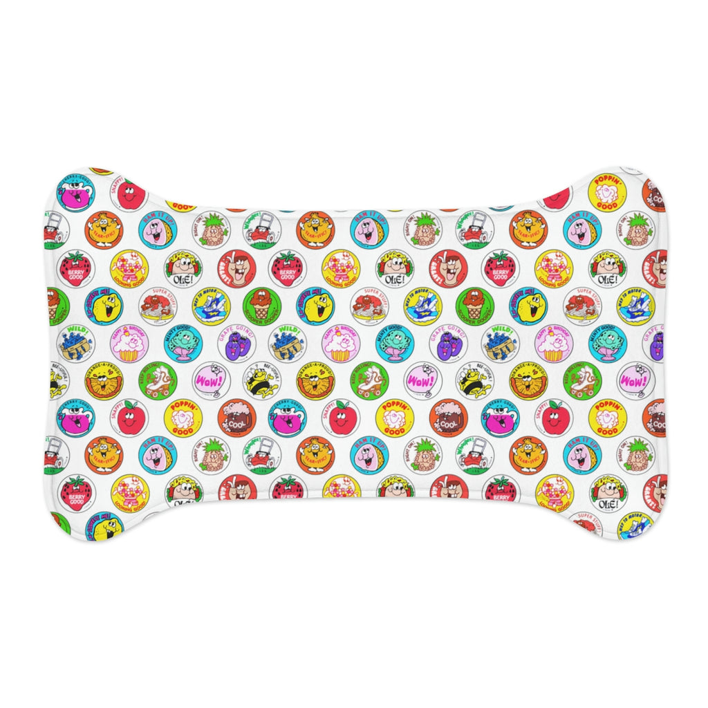 Personalized Pet Feeding Mat, Bone or Fish Shape