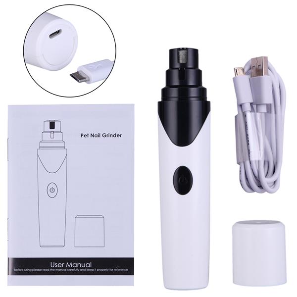 Rechargeable Dog Nail Grinder With Diamond Bit