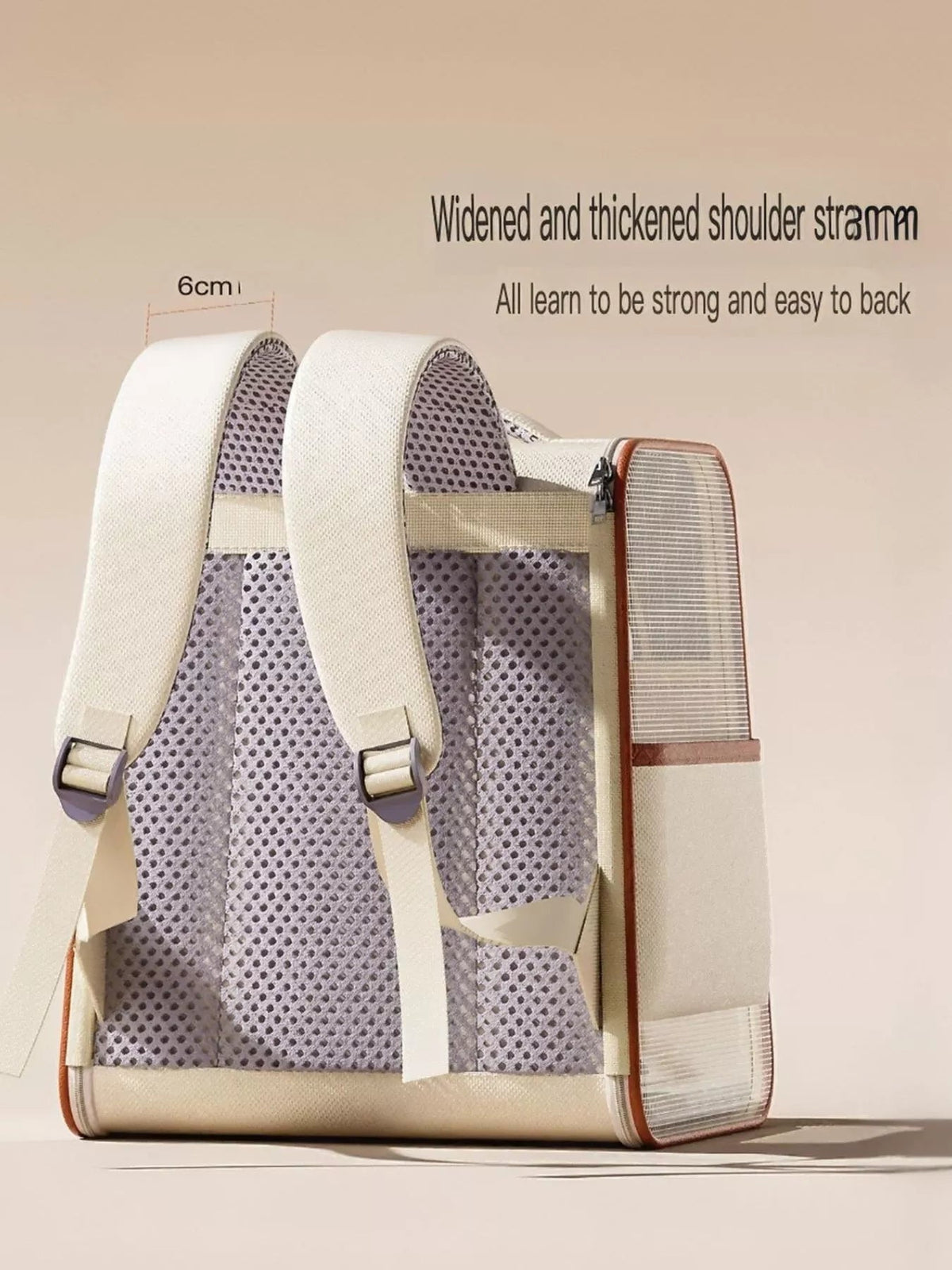Breathable Pet Carrier Backpack With Front Flip Panel