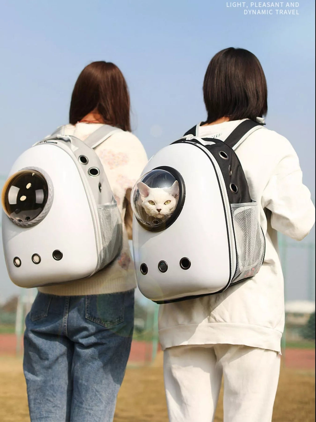 Space Capsule Pet Carrier Backpack With Clear Dome