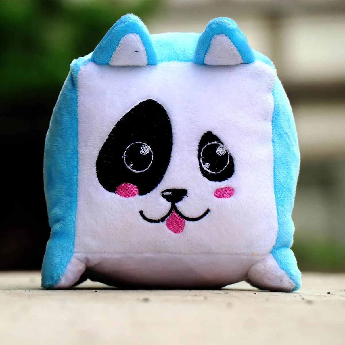 Stuffed Puppy Soft Toy, 13 cm, Light Blue