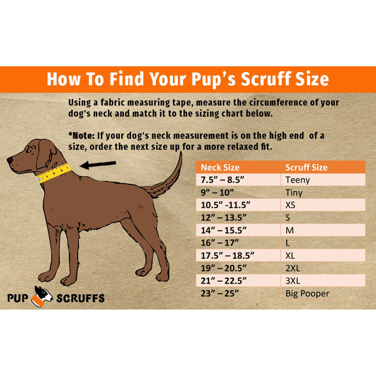 Taco Print Stretch Dog Neck Scruff