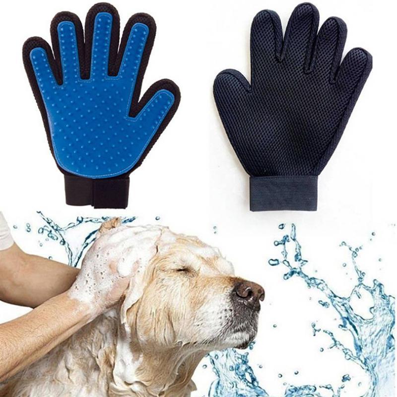 Pet Hair Removal Grooming Glove, Left or Right Hand