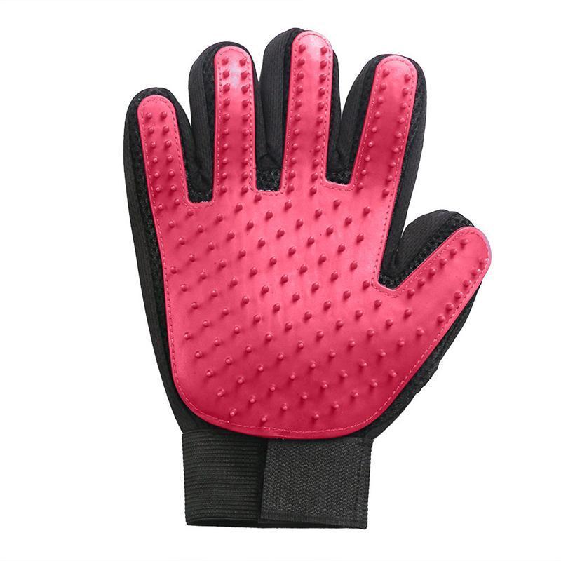 Pet Hair Removal Grooming Glove, Left or Right Hand